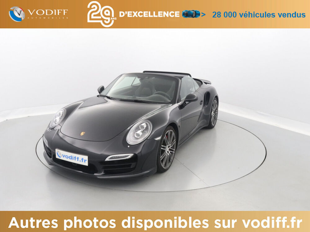 911 (991) TURBO 3.8 CABRIOLET 520 CV PDK 2015 occasion 67960 Entzheim