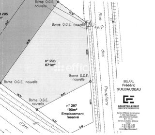  Terrain à vendre 671 m²