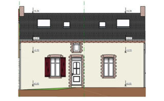  Maison � vendre 3 pi�ces 60 m�