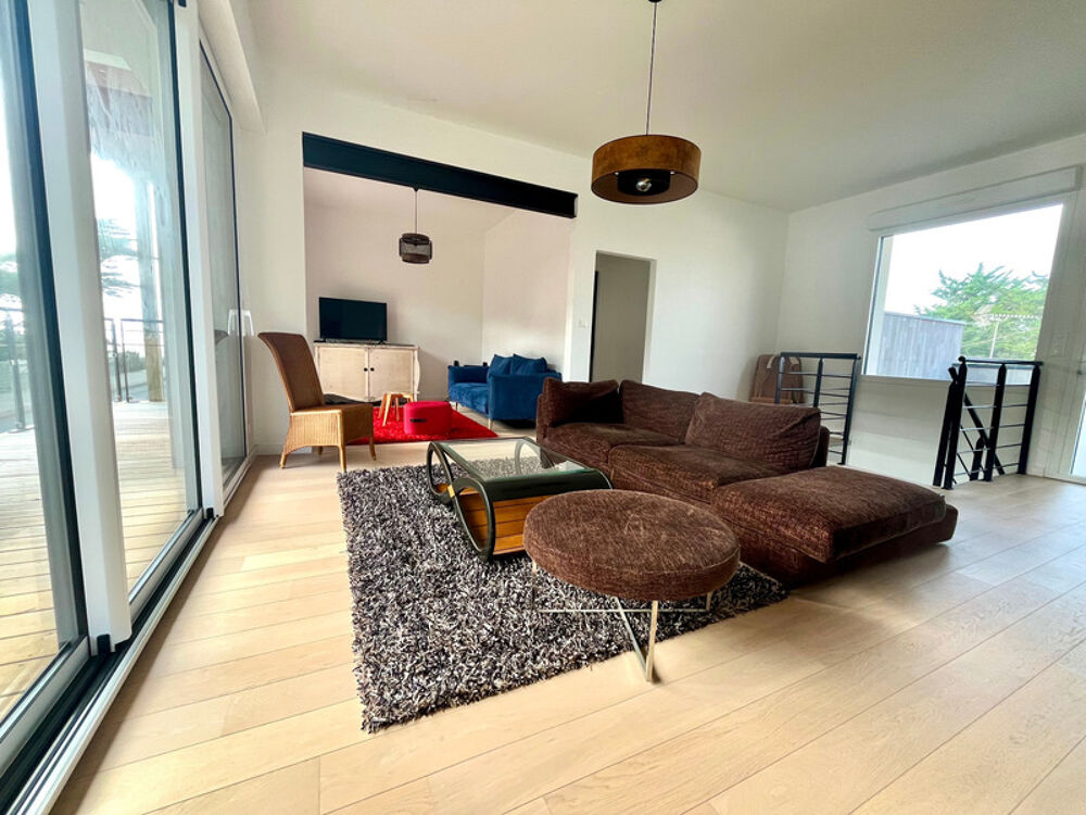SAINT HILAIRE DE RIEZ LA CORNICHE VUE MER VILLA GRAND CONFORT 5 CHAMBRES AVEC TERRASSES ET JARDIN CLOS