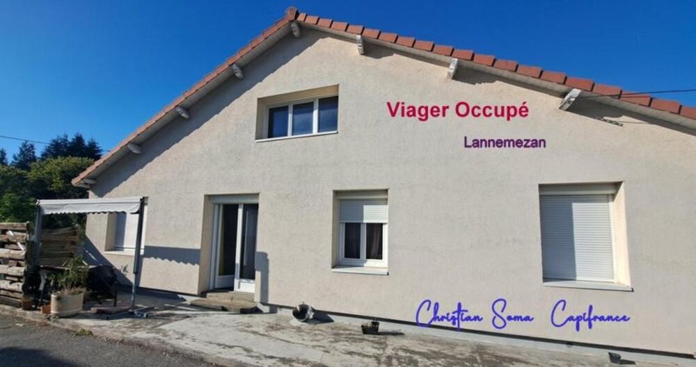 Maison viager à vendre occupé 4 pièces LANNEMEZAN (65)