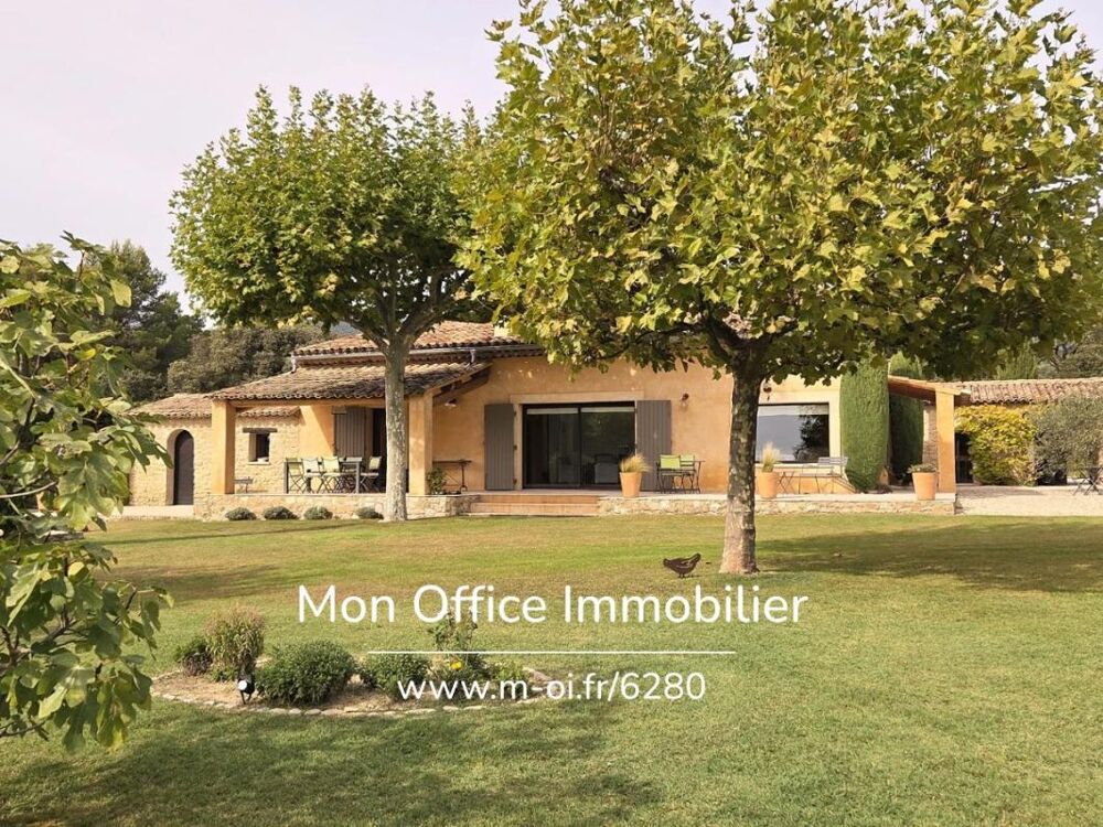 Vente Maison Référence : 6280-NGU. - Propriété avec vue, environnement calme Vaugines