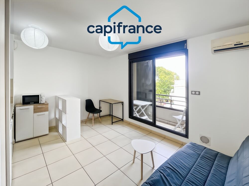 Appartement Meublé à louer 1 pièces avec emplacement parking à Sainte-Clotilde (974)