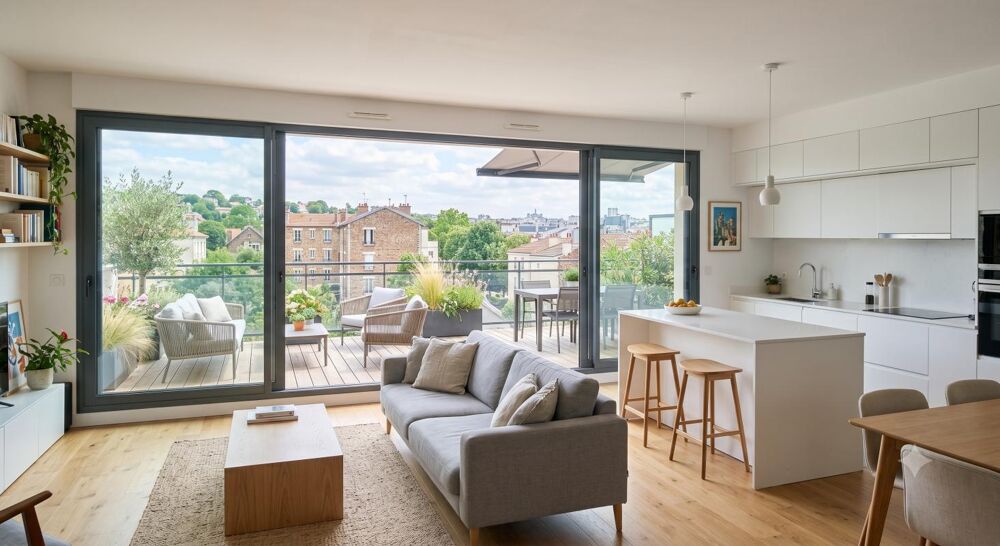 **RARE: 4 PIÈCES LUMINEUX AVEC BALCON + PARKING IDÉALEMENT SITUÉ**