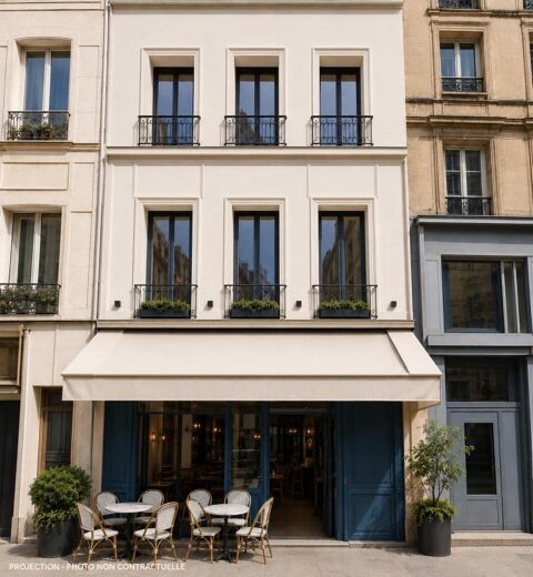 Boutique avec extraction secteur Saint Honor&eacute;, location pure - Emplacement prime 50000 75001 Paris