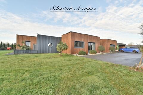   Villa contemporaine d'architecte avec piscine Art de vivre � la campagne, en Lot-et-Garonne- GRANGES SUR LOT (47) Maison - 6 pi�ce(s) - 212 m�