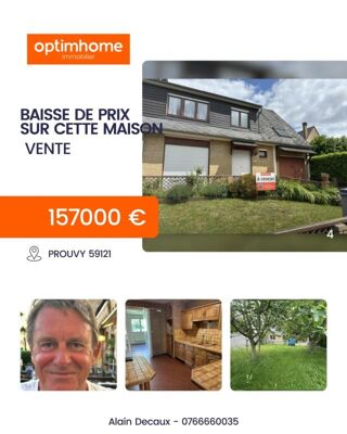  Maison à vendre 6 pièces 125 m²