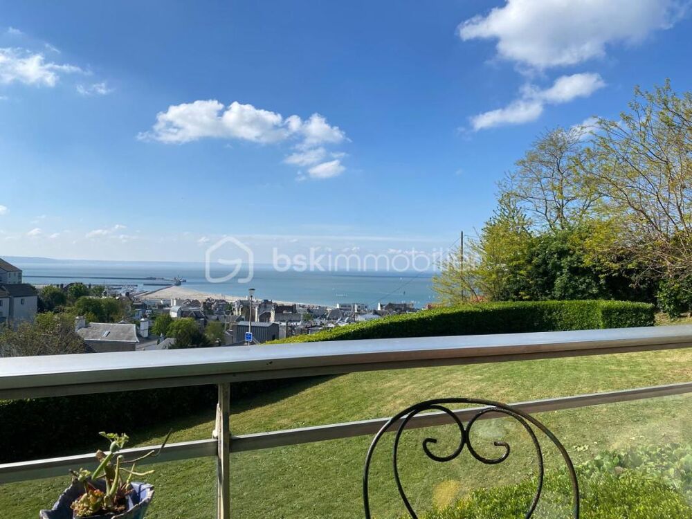 LE HAVRE - LES JARDINS SUSPENDUS - VUE MER