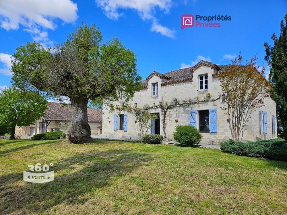 Vente Maison Propriété de charme - Maison de maître 245 m², Grange, piscine - 2 ha avec vue dominante Gasques