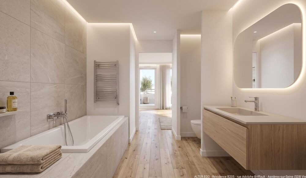 Vente Appartement **RARE: 3 PIÈCES EN ÉTAGE ÉLEVÉ AVEC BALCON + PARKING PROCHE MÉTRO** Asnieres sur seine