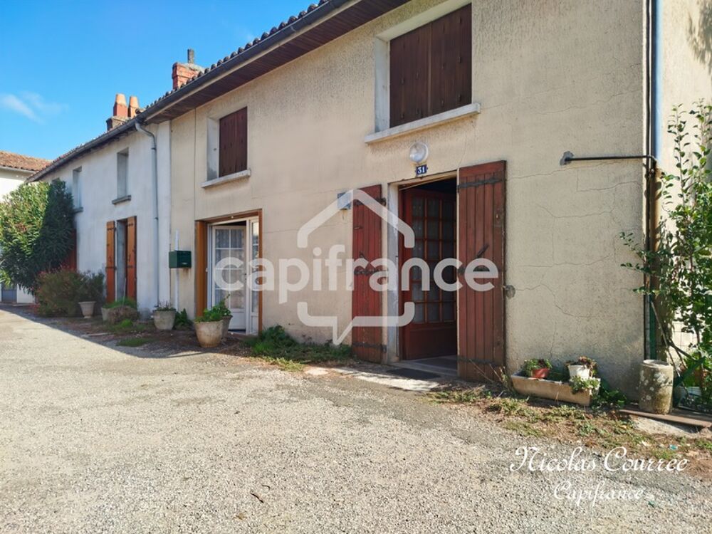 Vente Maison  vendre  Sauz-Vaussais : Lot de deux maisons mitoyennes  rnover Sauze vaussais