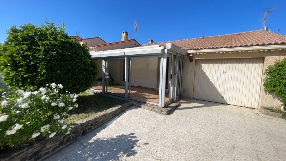 Vente Maison Maison 3 faces-plain-pied à vendre à CORNEILLA DEL VERCOL (66)- 3 chambres avec garage et jardin. Entre plage de Saint Cyprien e Corneilla del vercol