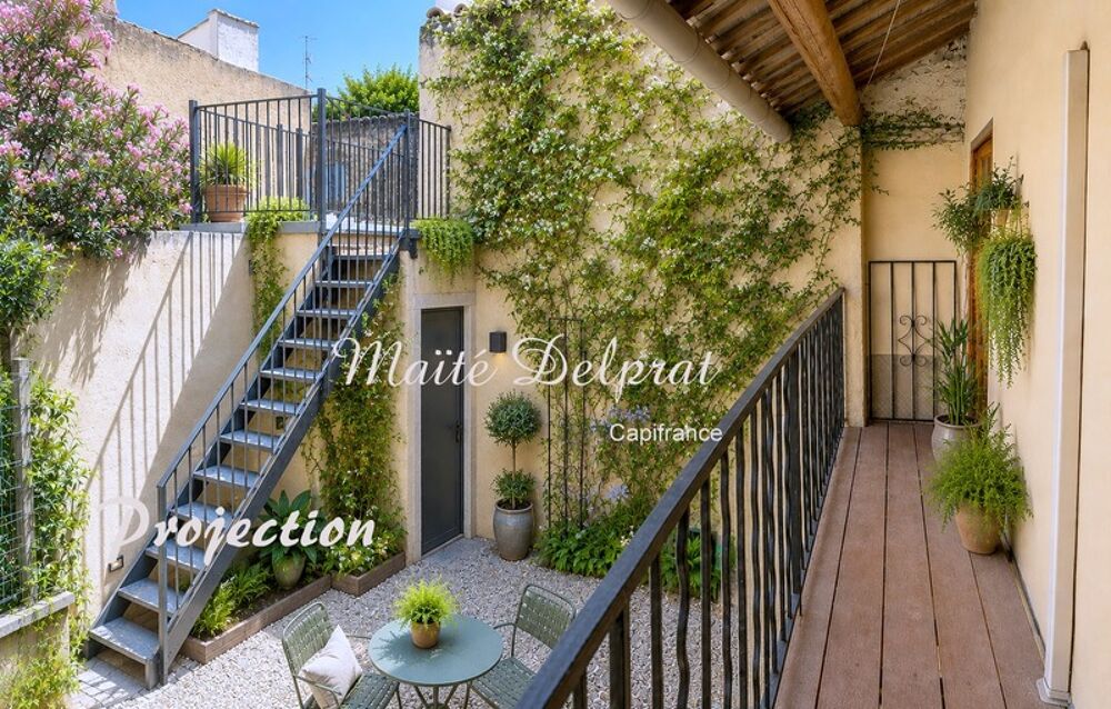 Maison de village à vendre avec cour, balcon et grenier : un potentiel exceptionnel à Sorgues (84)
