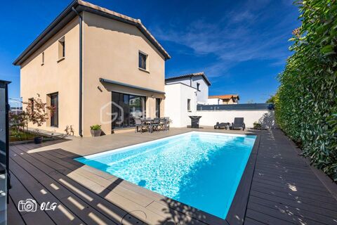   Coup de c�ur ! Maison contemporaine avec piscine et jardin am�nag� Maison - 4 pi�ce(s) - 107 m�