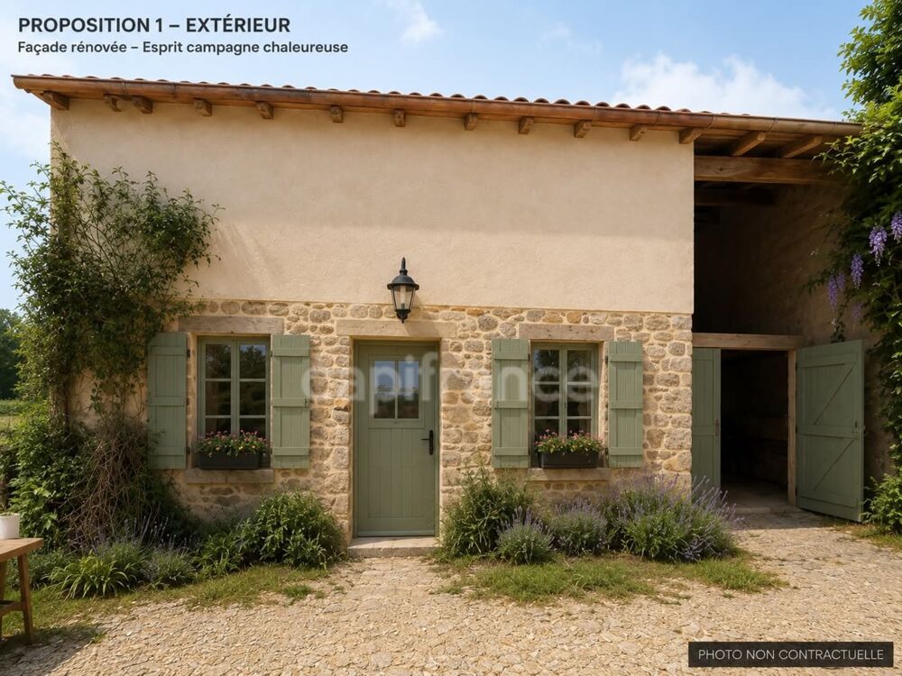 Vente Remise/Grange PROCHE CENTRE VILLE, GRANGE de 80M² SUR DEUX NIVEAUX A REHABILITER ENTIEREMENT, TERRAIN ATTENANT DE 265 M², GARAGE Panissieres