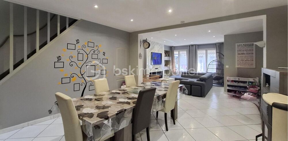 Maison 173m², grands volumes, 5 chambres, jardin, DPE C