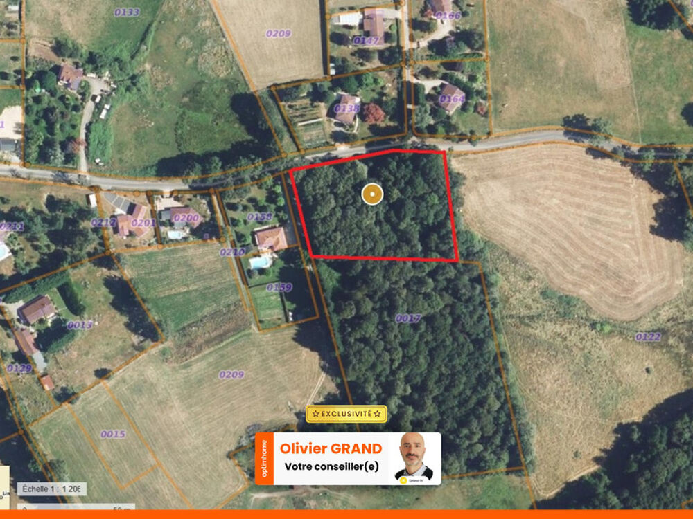 Vente Terrain Terrain 6 365,00 m² SAINT JUNIEN (87) - Environnement campagne Saint junien