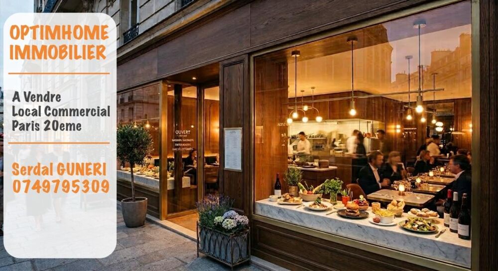   Local  Commercial PARIS 20EME  ARRONDISSEMENT 51m2 685000€ 