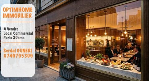 Local  Commercial PARIS 20EME  ARRONDISSEMENT 51m2 685000€ 685000 75020 Paris 20eme arrondissement