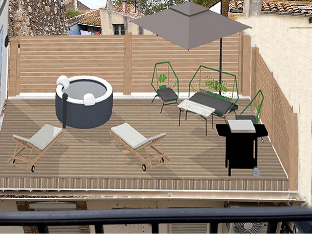 Vente Maison MAISON RÉNOVÉE 120 m² + STUDIO INDÉPENDANT - POSSIBILITÉ TOIT-TERRASSE - PROCHE COMMERCES - 140 000  LUC SUR ORBIEU Luc sur orbieu