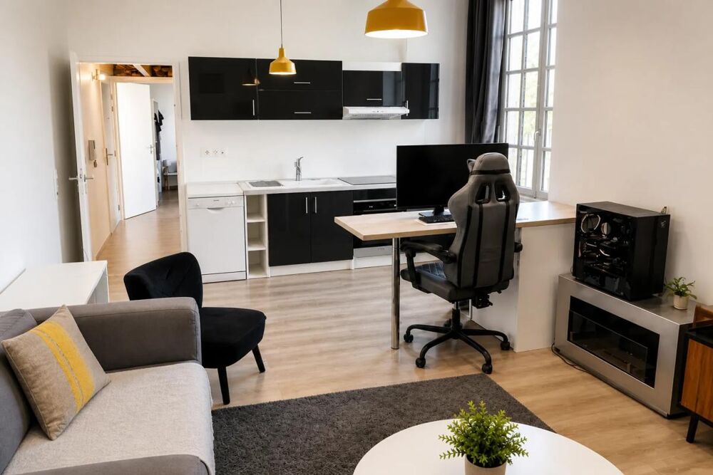 Appartement de caractère 2 pièces proche gare