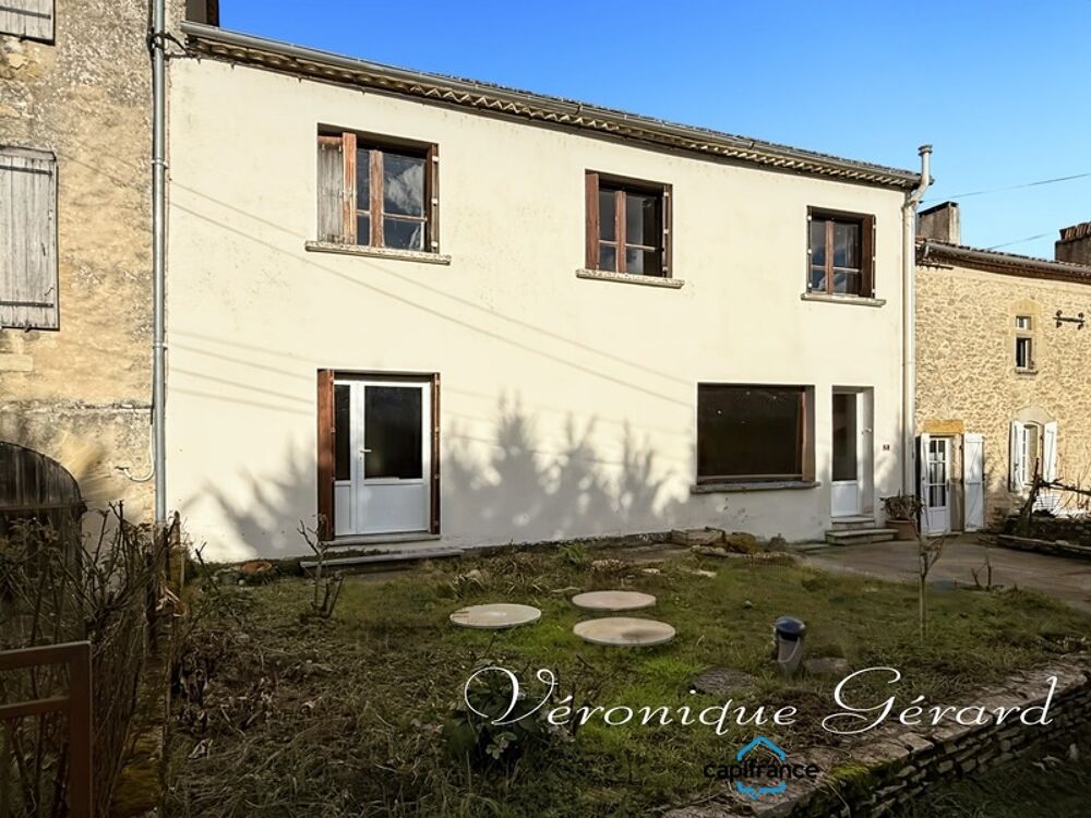 Maison en pierre de 150 M² avec travaux à SAINT VIVIEN DE MONSEGUR