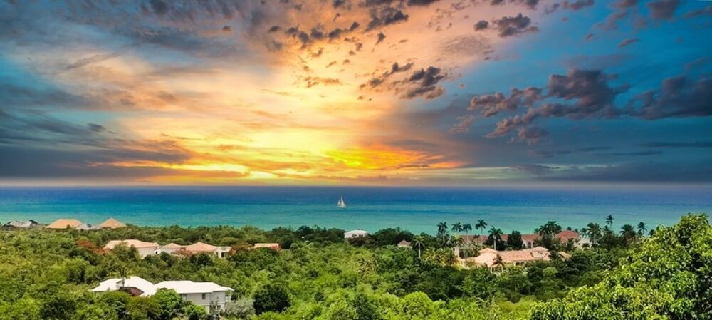 Vente Villa Domaine exceptionnel VUE MER PANORAMIQUE de 350 m² sur terrain de 10 000 m² Saint martin