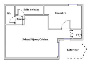  Appartement à vendre 2 pièces 48 m²