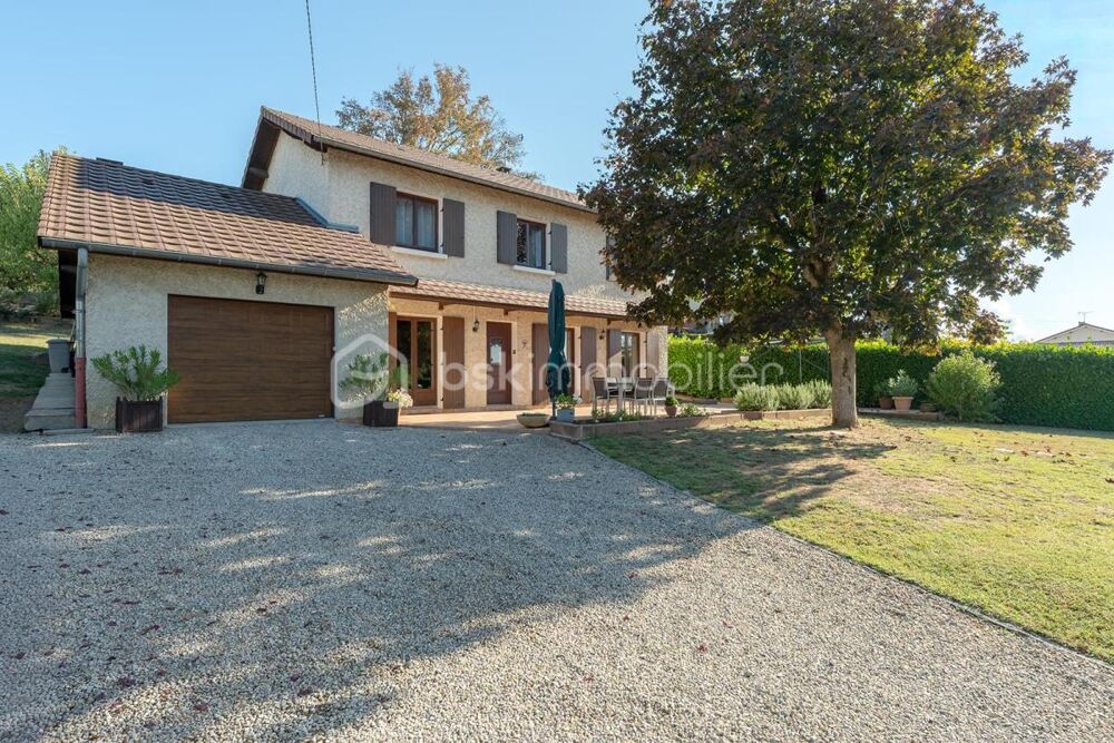 Vente Maison MAISON LUMINEUSE AU CALME AVEC UN MAGNIFIQUE TERRAIN ET 4 CHAMBRES Saint maurice de gourdans