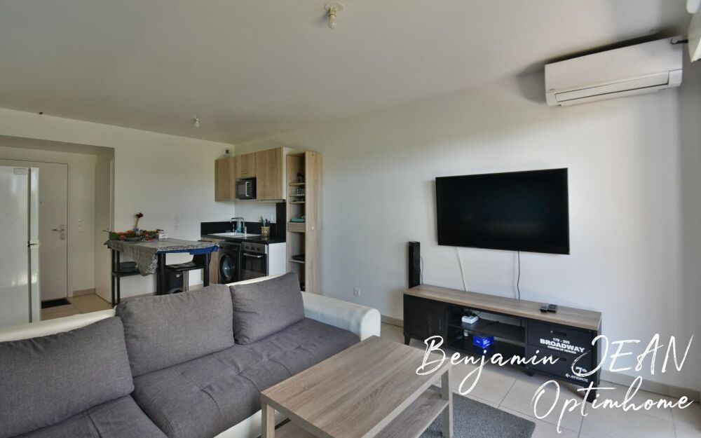 Vente Appartement À vendre – Appartement récent 2 pièces en rez-de-chaussée avec terrasse et jardinet Serignan