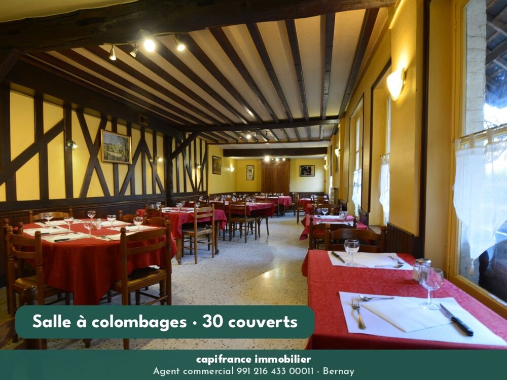   BAR – RESTAURANT – HÔTEL (3 CHAMBRES) – PAYS D'AUGE (61) Lisieux