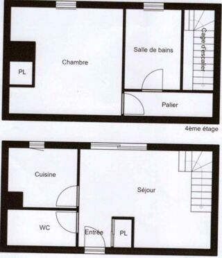  Duplex/triplex � vendre 2 pi�ces 46 m�