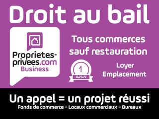   21000 DIJON - Droit au bail cellule commerciale 24 M² AVEC STUDIO  20M² Dijon