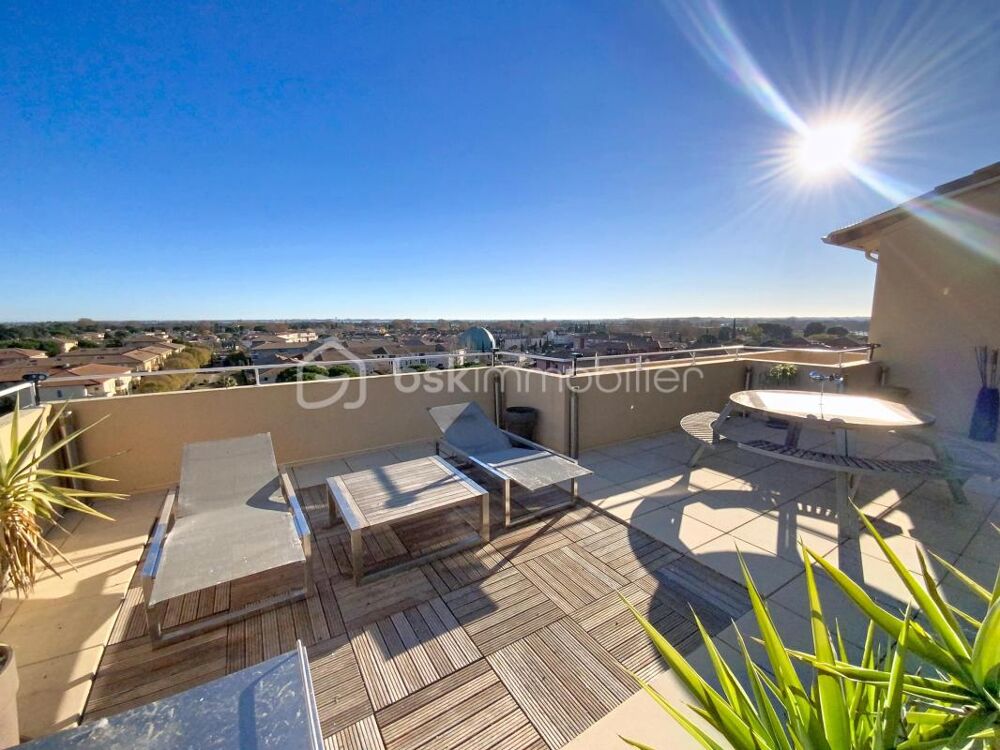 Vente Appartement •  COUP DE COEUR - LATTES PORT ARIANE- RARE - VUE EXCEPTIONNELLE- APPARTEMENT T3 DE STANDING 89m2 - DEUX PLACES DE PARKING * Lattes