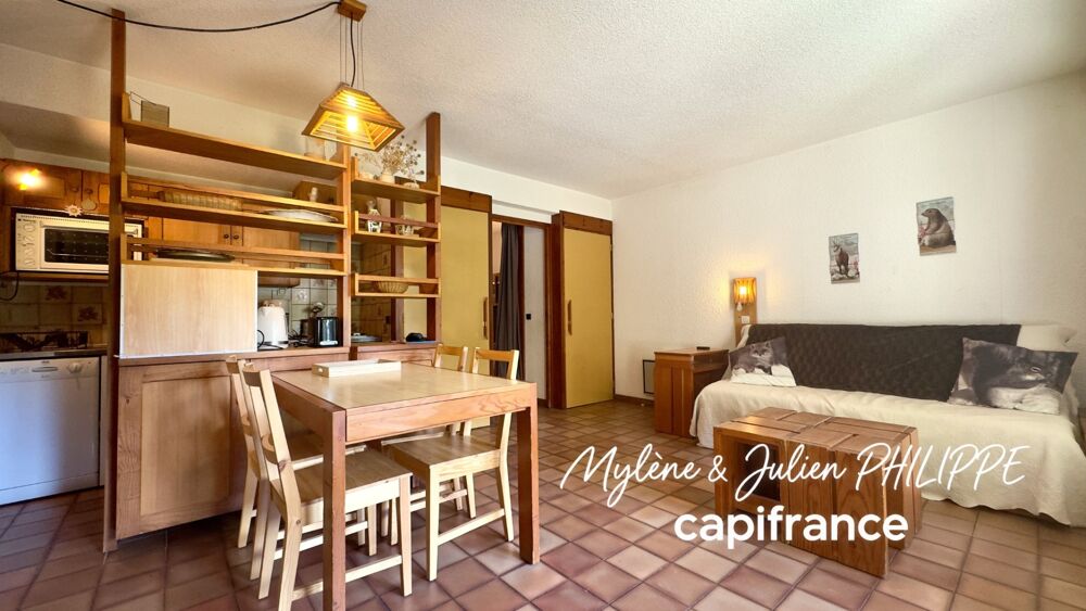 Location Appartement À LOUER – T2 meublé avec jardin privatif et terrasse – ANCELLE (05) Ancelle