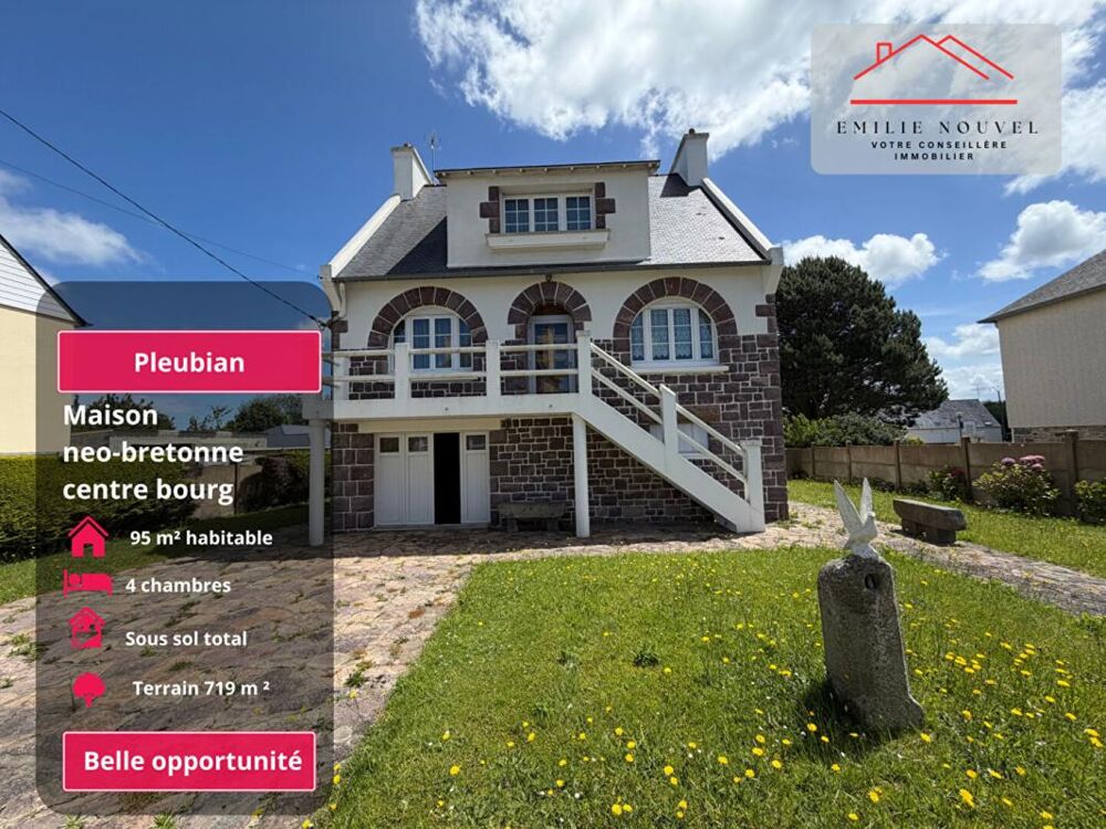 Vente Maison Pleubian, une vraie maison familiale à deux pas du bourg Pleubian