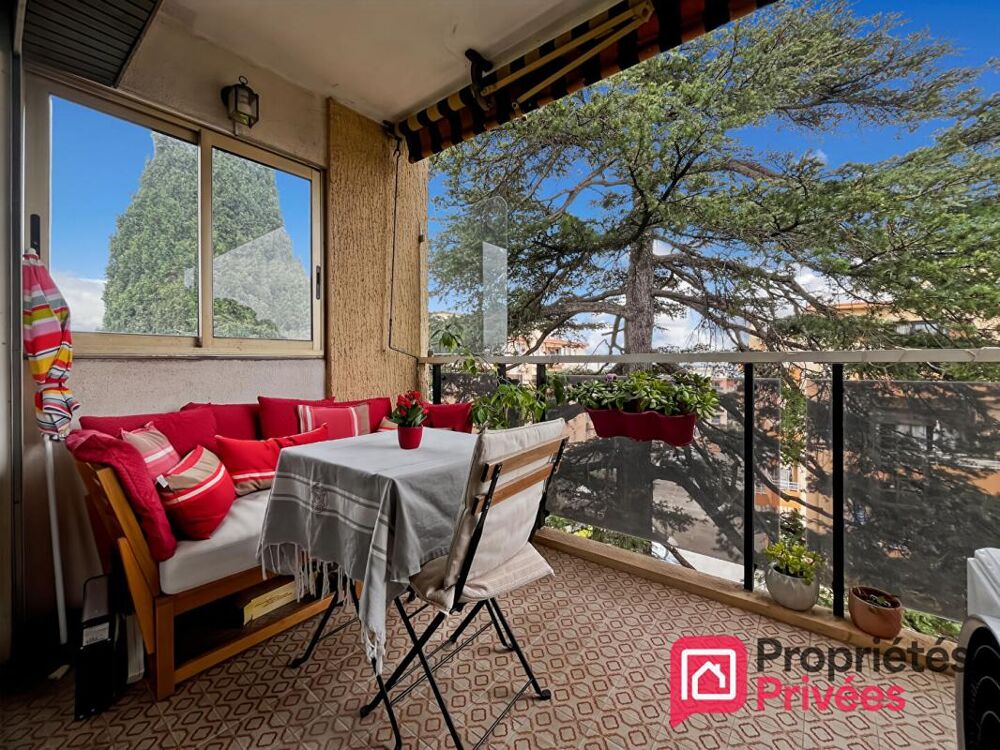 Vente Appartement Appartement traversant avec terrasses, garage et cave Cagnes sur mer