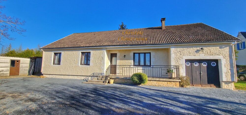Vente Maison 24120 Terrasson : Maison  de plain pieds  sur 4385m² de terrain Terrasson lavilledieu