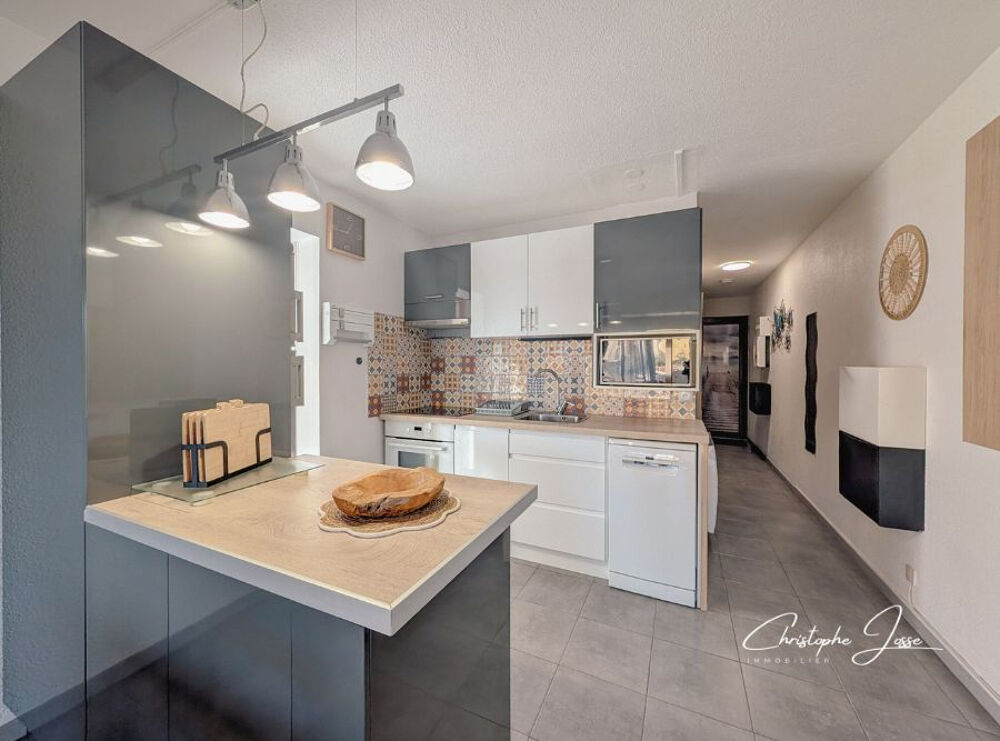 Vente Appartement Grand T2 climatisé avec terrasse vue mer accès direct plage Port leucate