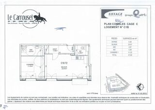  Appartement � vendre 2 pi�ces 47 m�