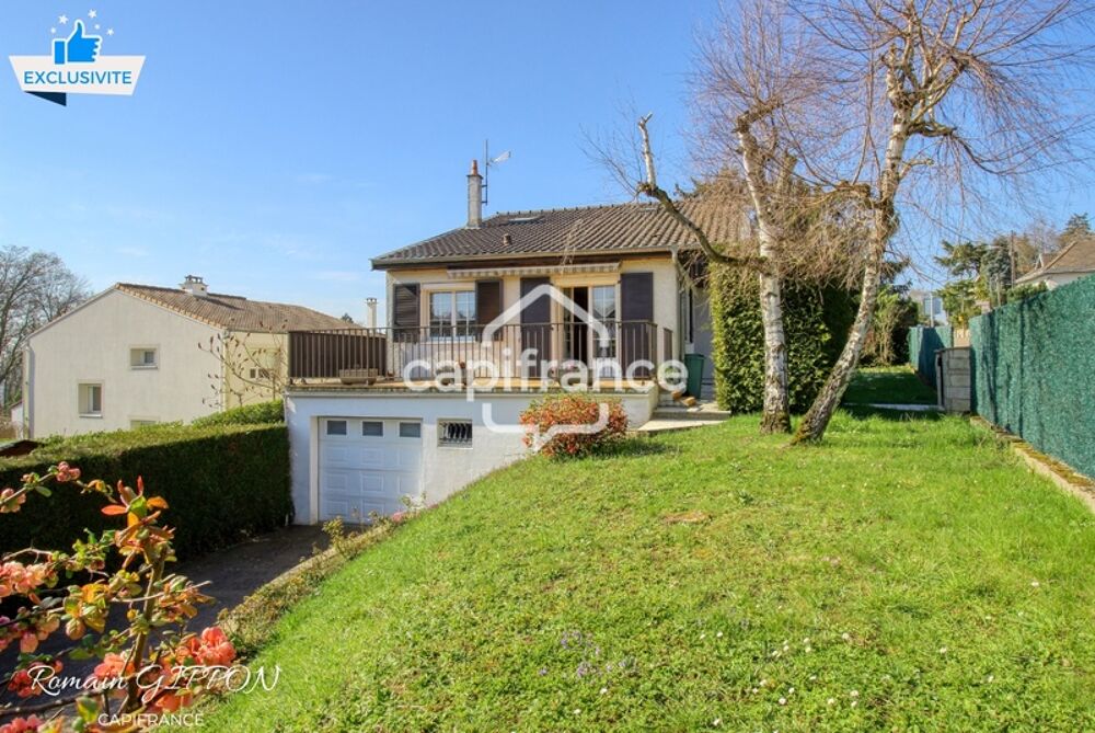 Maison familiale 7 pièces - 145m2 - 4 chambres avec jardin et sous-sol complet à Saint-Max - Secteur recherché proche plateau de