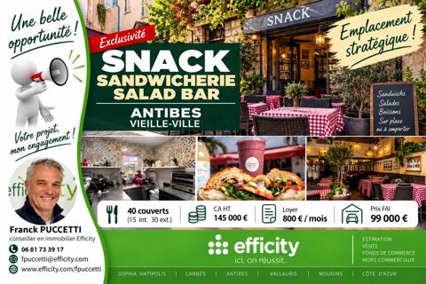 Commerces/Negoce 99000 06600 Antibes