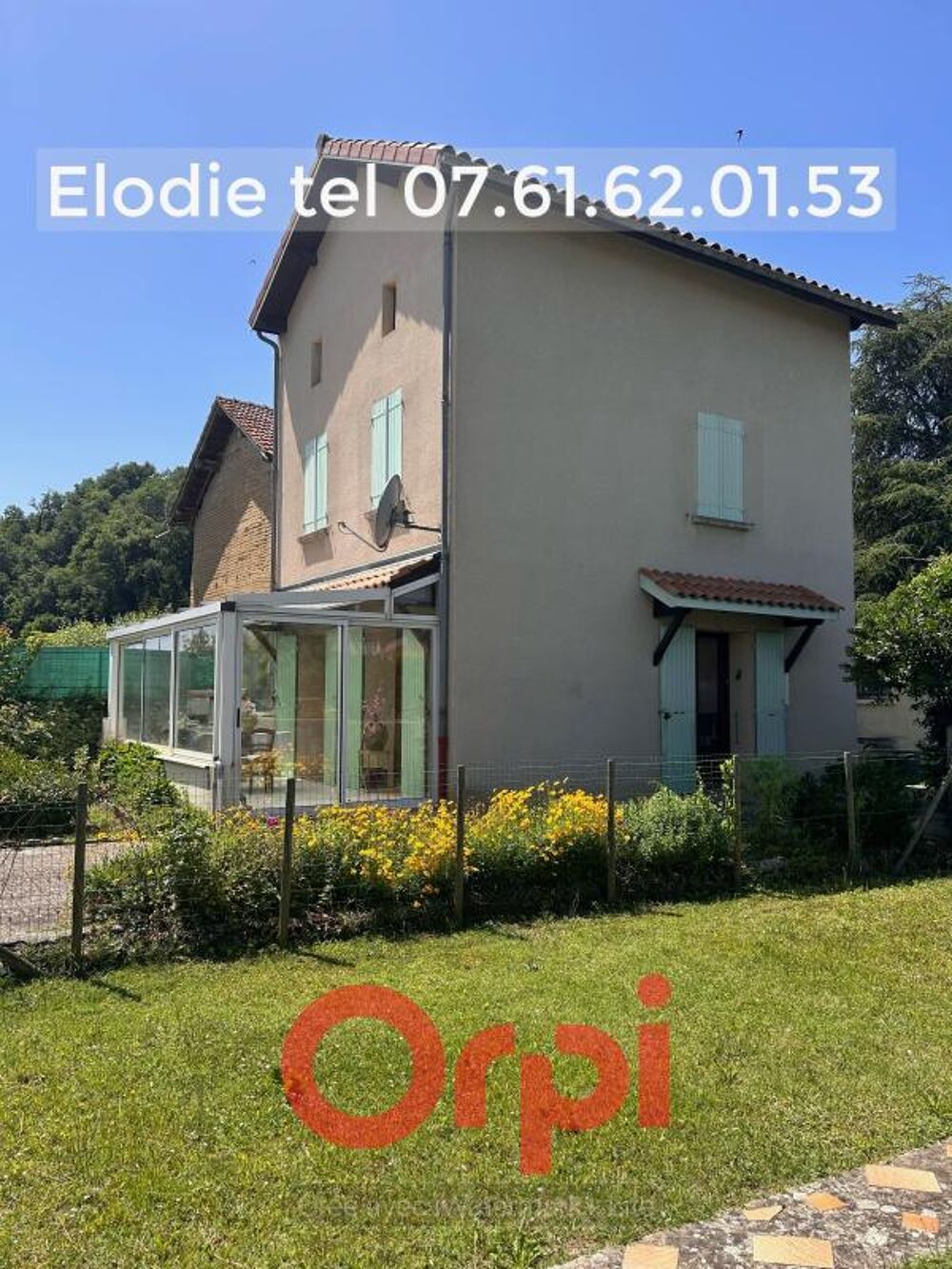 Maison avec terrain constructible