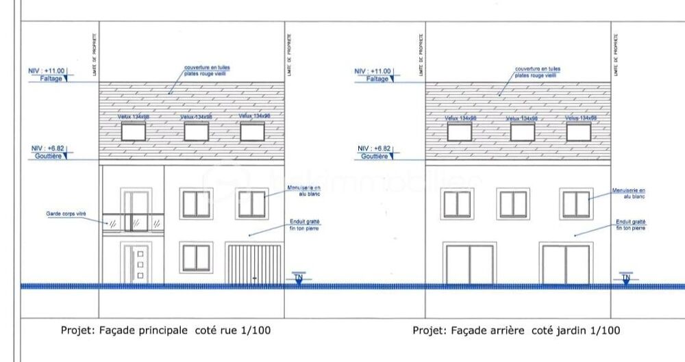 Vente Terrain EPINAY-SUR-SEINE - Terrain viabilisé avec Permis de Construire accordé - Projet clé en main - Accès T8 & N14 Epinay sur seine