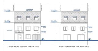 Vente Terrain EPINAY-SUR-SEINE - Terrain viabilisé avec Permis de Construire accordé - Projet clé en main - Accès T8 & N14 Epinay sur seine