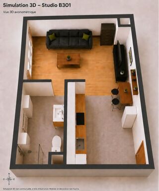  Appartement à louer 1 pièce 30 m² Bagneux