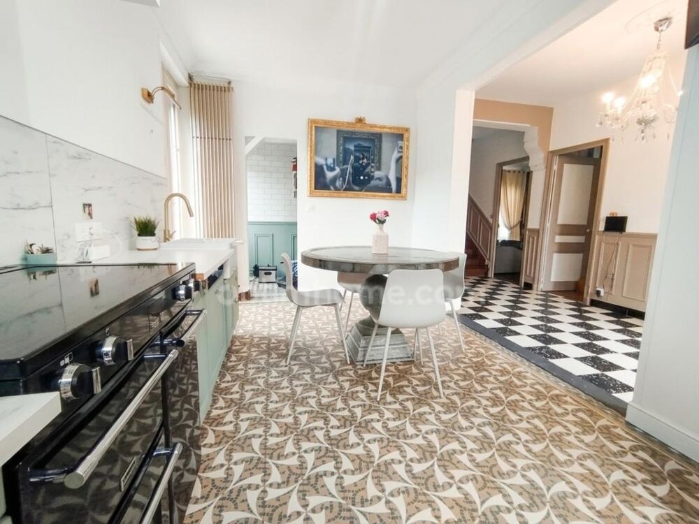 Vente Maison 02800 ANGUILCOURT-LE SART- Maison individuelle de charme – 4 chambres - DPE C - cuisine aménagée - Garage -jardin Anguilcourt le sart