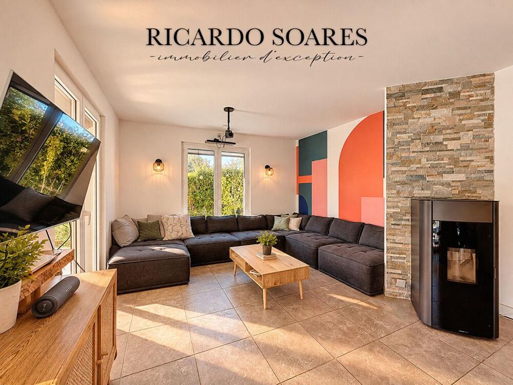 Vente Maison PONT-SAINTE MAXENCE (SARRON) 60700 - VUE SUR L'OISE / MAISON FAMILIALE 163 m2 AU SOL / SOUS-SOL TOTAL / 5 CHAMBRES / TERRAIN 112 Pont sainte maxence