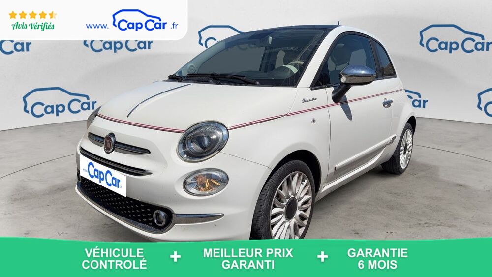 500 1.0 70 Hybride Dolce Vita 2022 occasion 11000 Carcassonne