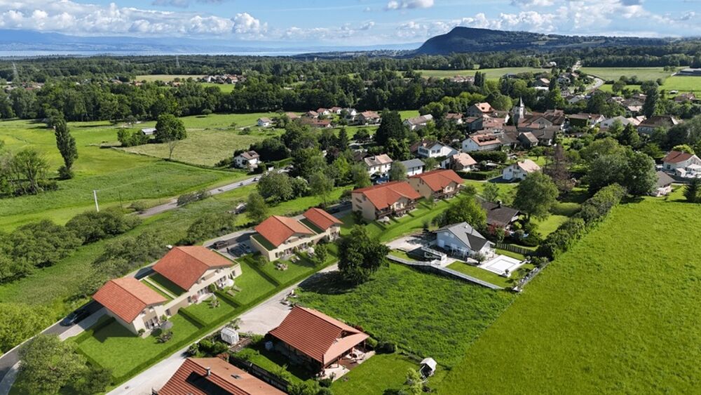 À vendre  Appartement T3 de 65,82 m² en rez-de-jardin à Lully (74)